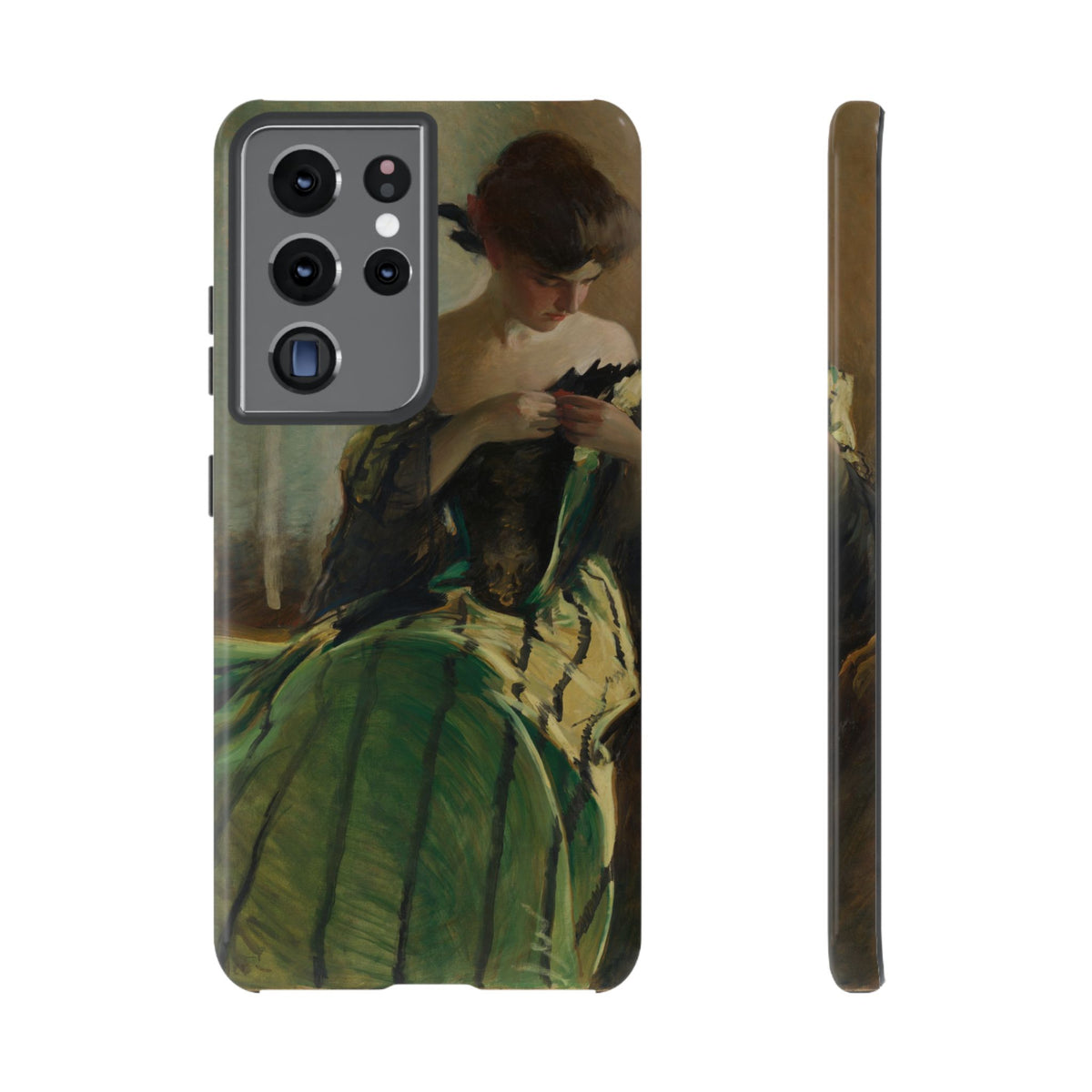 Study in Green and Black by John White Alexander, ca. 1906 — Phone Case
