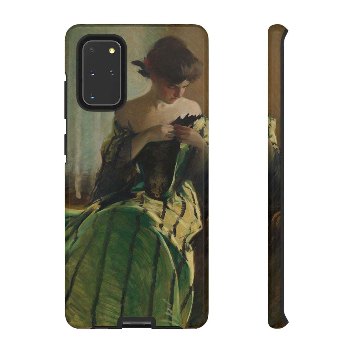 Study in Green and Black by John White Alexander, ca. 1906 — Phone Case