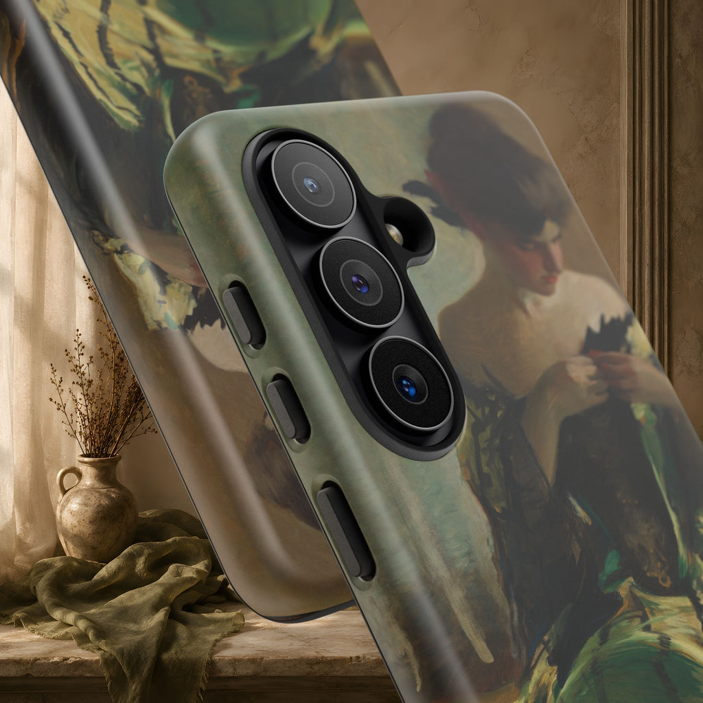 Study in Green and Black by John White Alexander, ca. 1906 — Phone Case