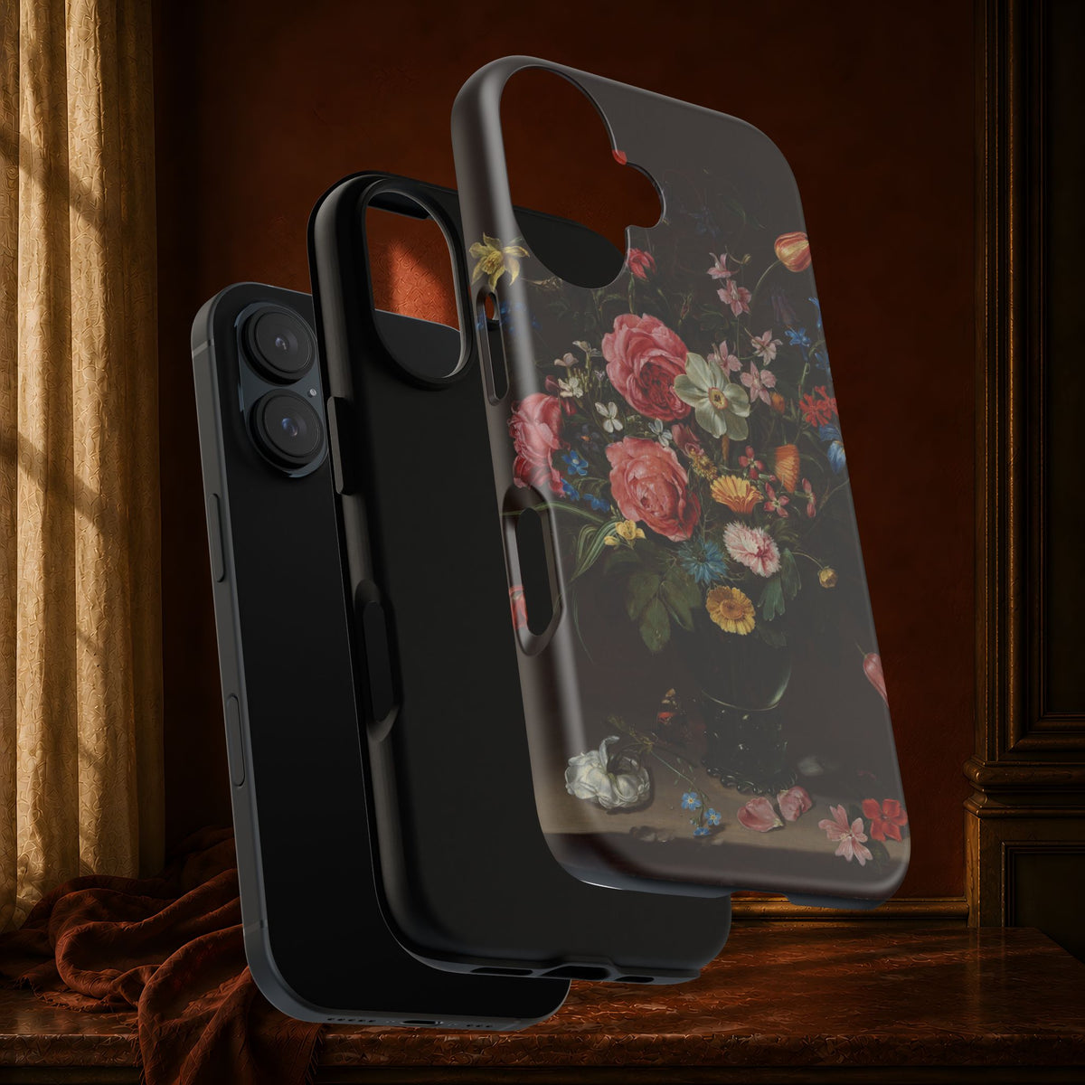 A Bouquet of Flowers by Clara Peeters, ca. 1612 — Phone Case