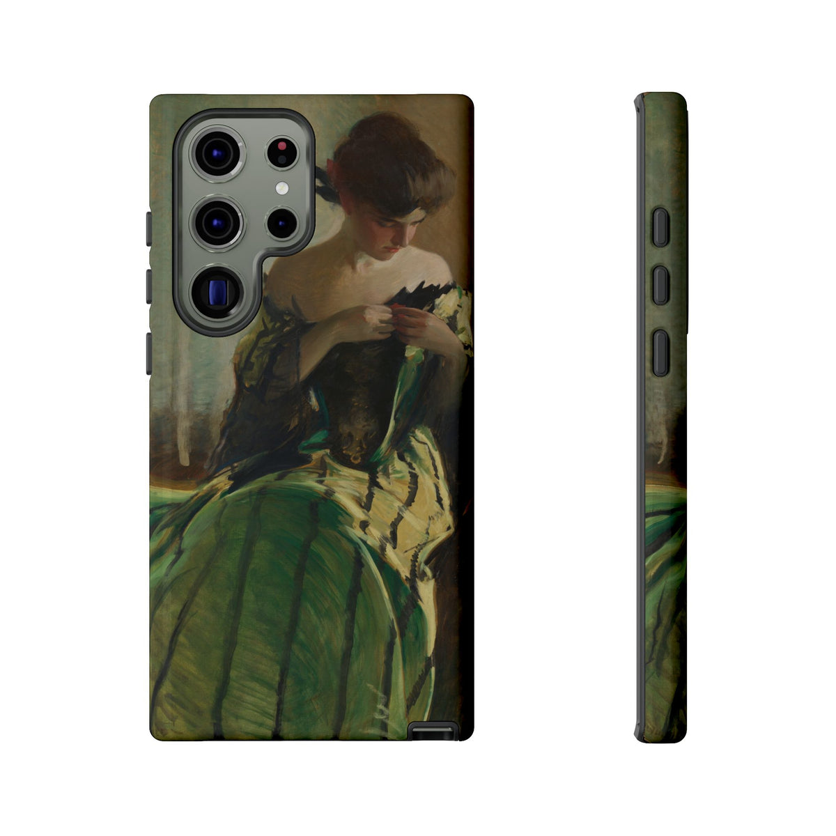 Study in Green and Black by John White Alexander, ca. 1906 — Phone Case