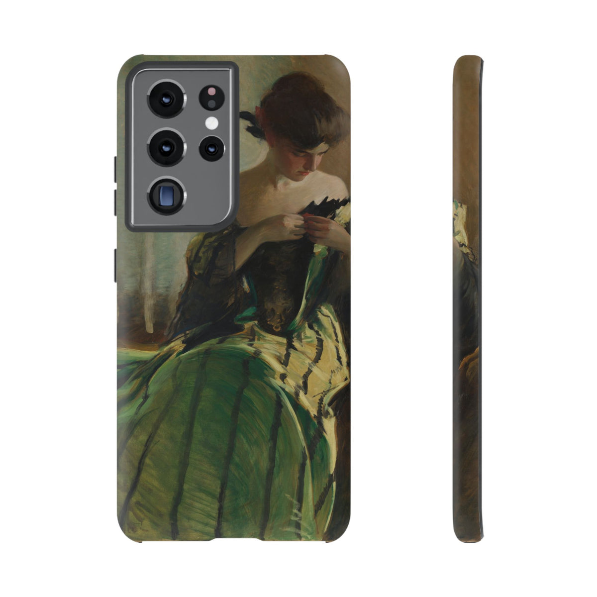 Study in Green and Black by John White Alexander, ca. 1906 — Phone Case