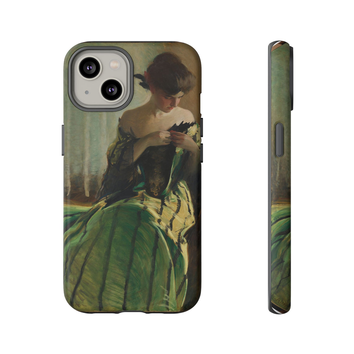 Study in Green and Black by John White Alexander, ca. 1906 — Phone Case