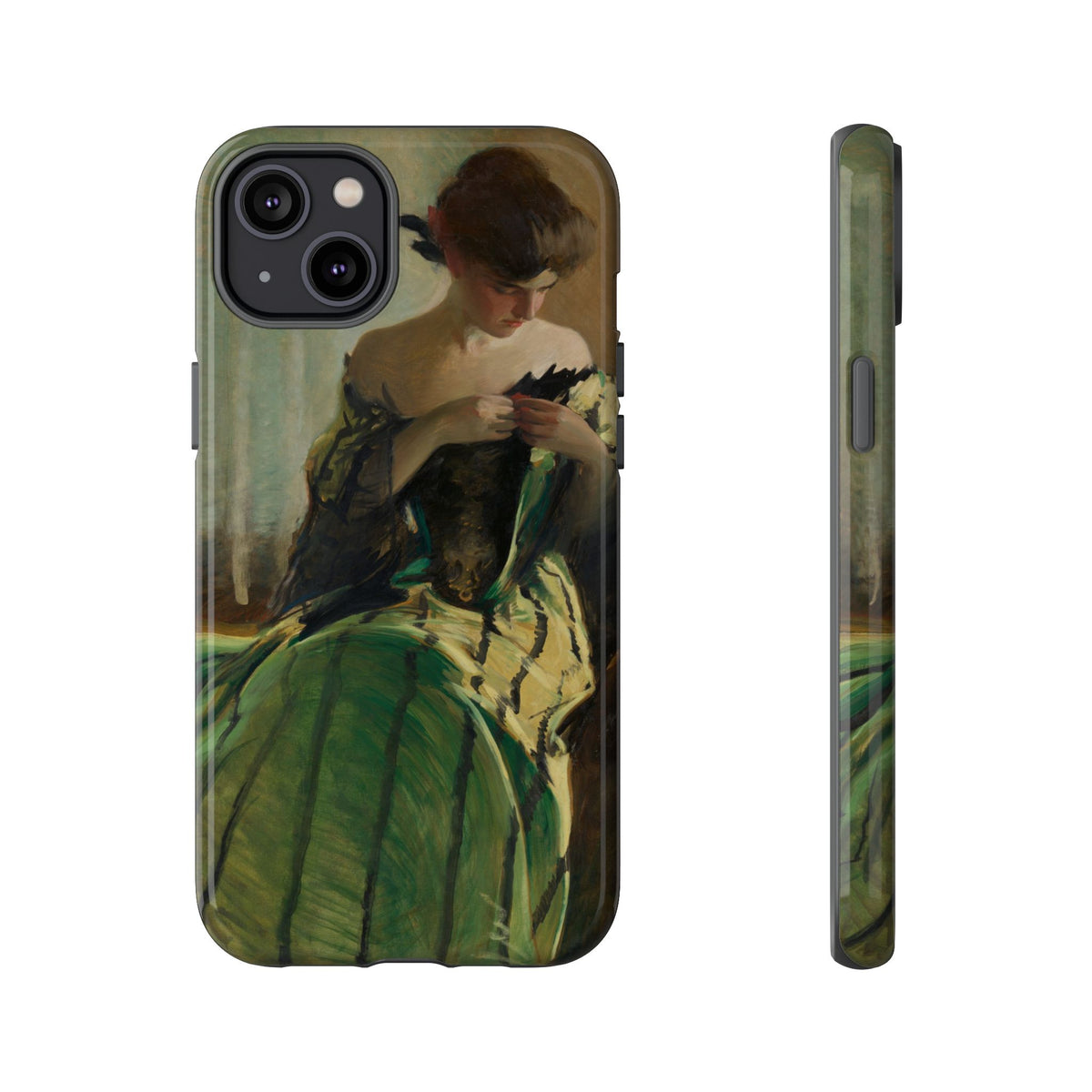 Study in Green and Black by John White Alexander, ca. 1906 — Phone Case