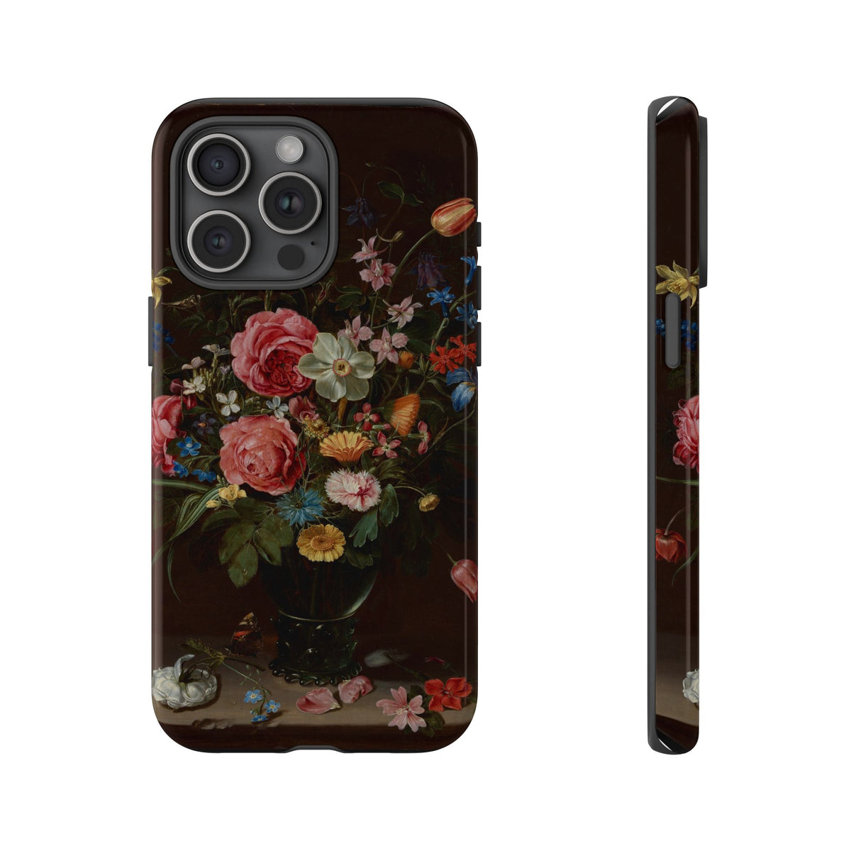A Bouquet of Flowers by Clara Peeters, ca. 1612 — Phone Case