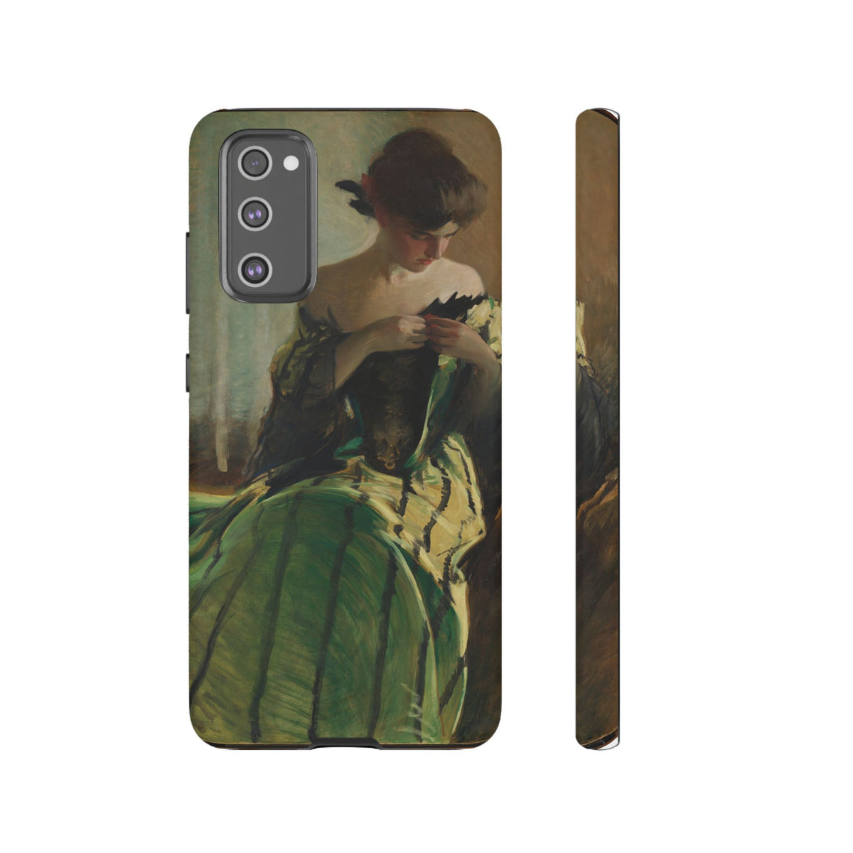 Study in Green and Black by John White Alexander, ca. 1906 — Phone Case