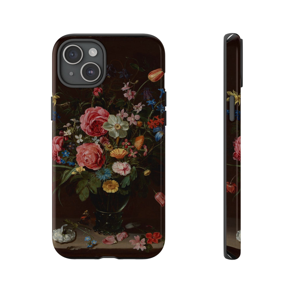 A Bouquet of Flowers by Clara Peeters, ca. 1612 — Phone Case