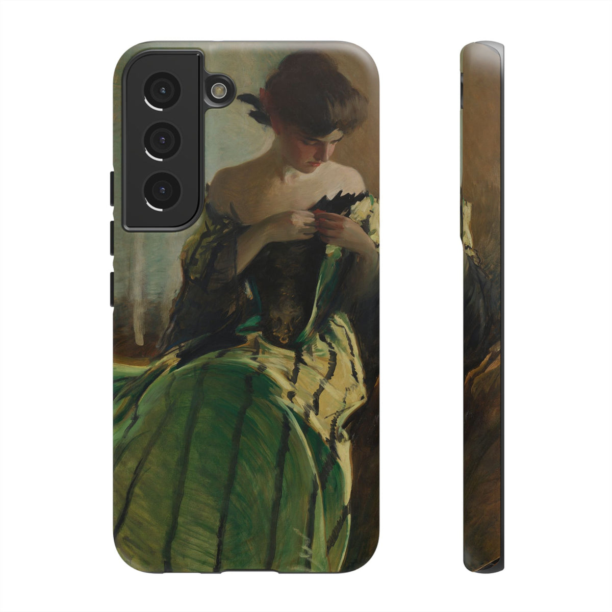 Study in Green and Black by John White Alexander, ca. 1906 — Phone Case