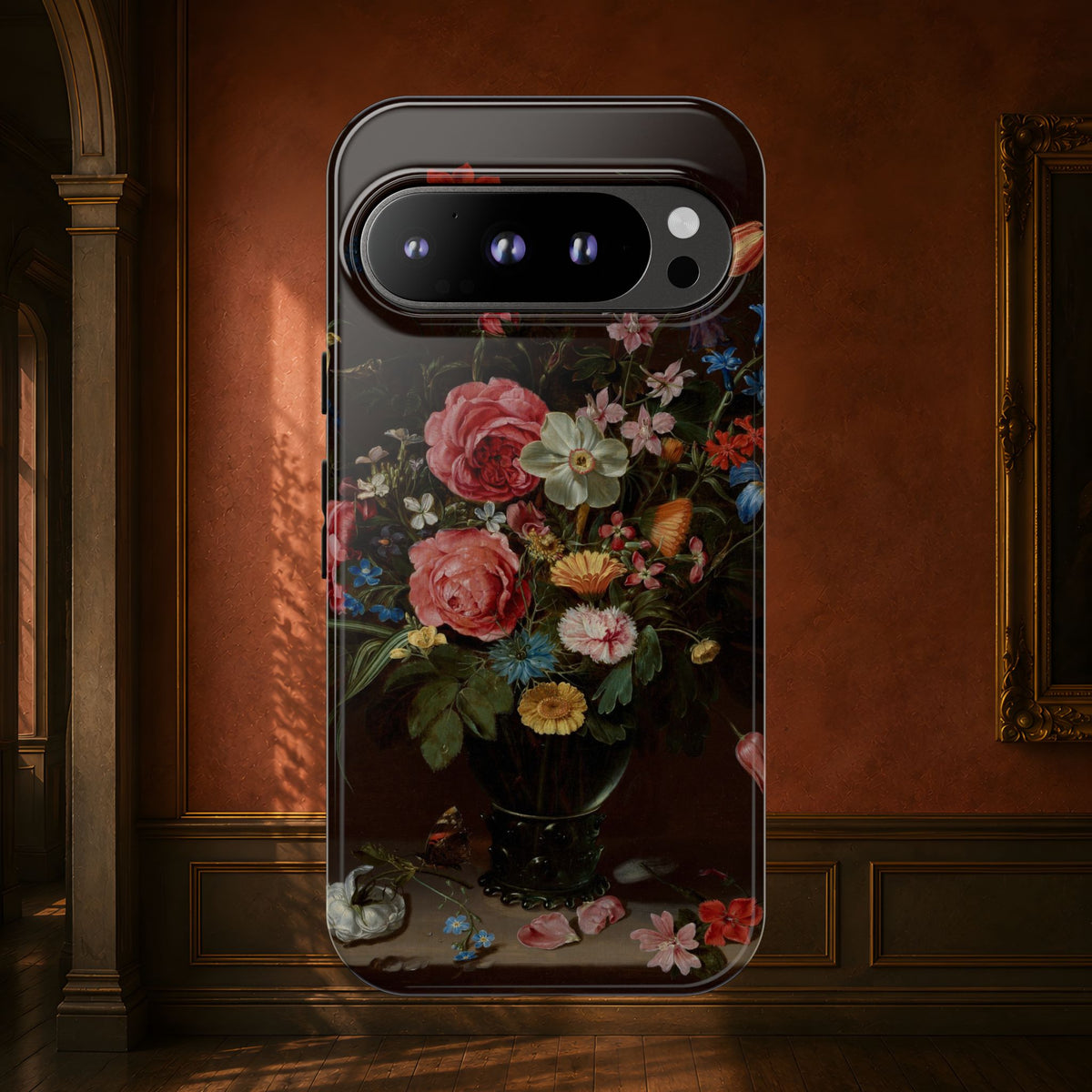 A Bouquet of Flowers by Clara Peeters, ca. 1612 — Phone Case