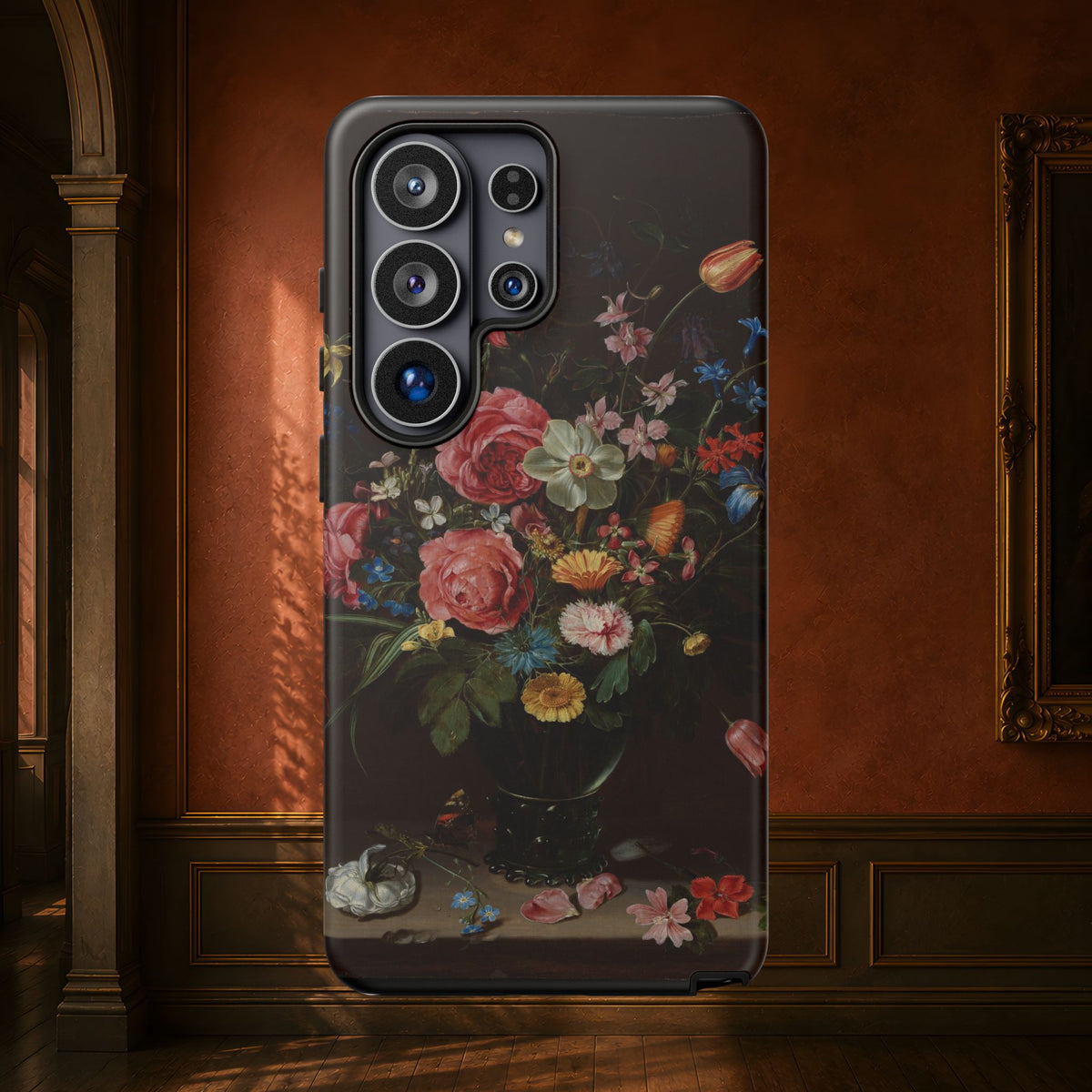 A Bouquet of Flowers by Clara Peeters, ca. 1612 — Phone Case