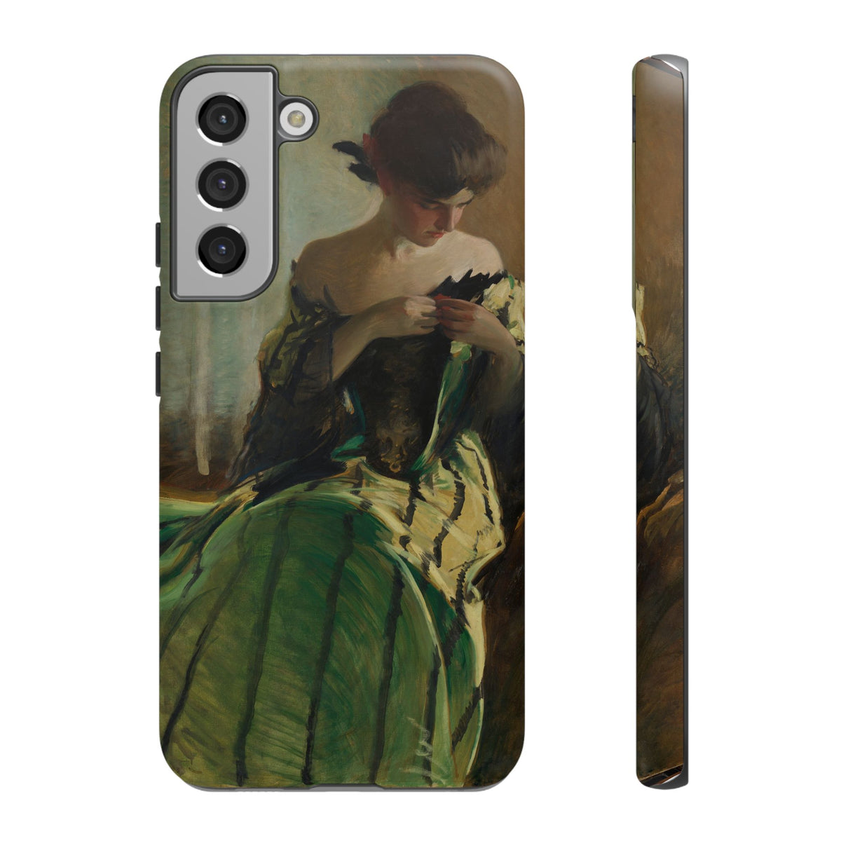 Study in Green and Black by John White Alexander, ca. 1906 — Phone Case