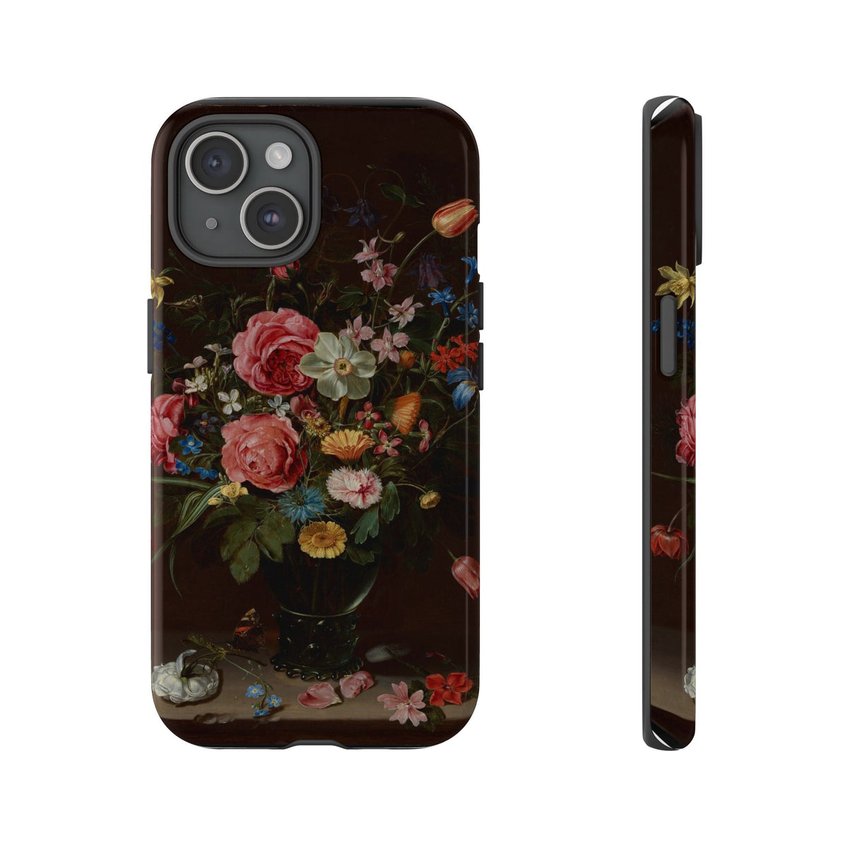 A Bouquet of Flowers by Clara Peeters, ca. 1612 — Phone Case