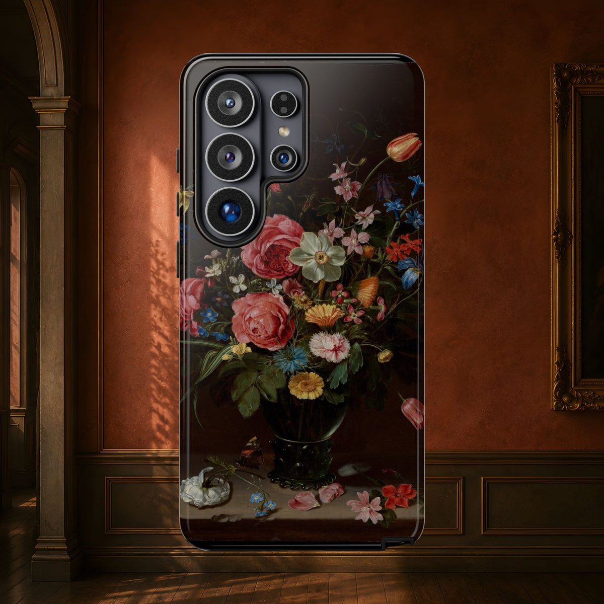 A Bouquet of Flowers by Clara Peeters, ca. 1612 — Phone Case