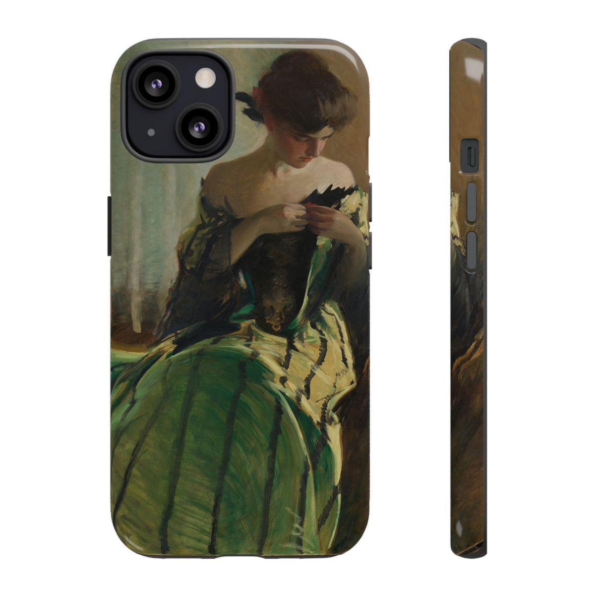 Study in Green and Black by John White Alexander, ca. 1906 — Phone Case