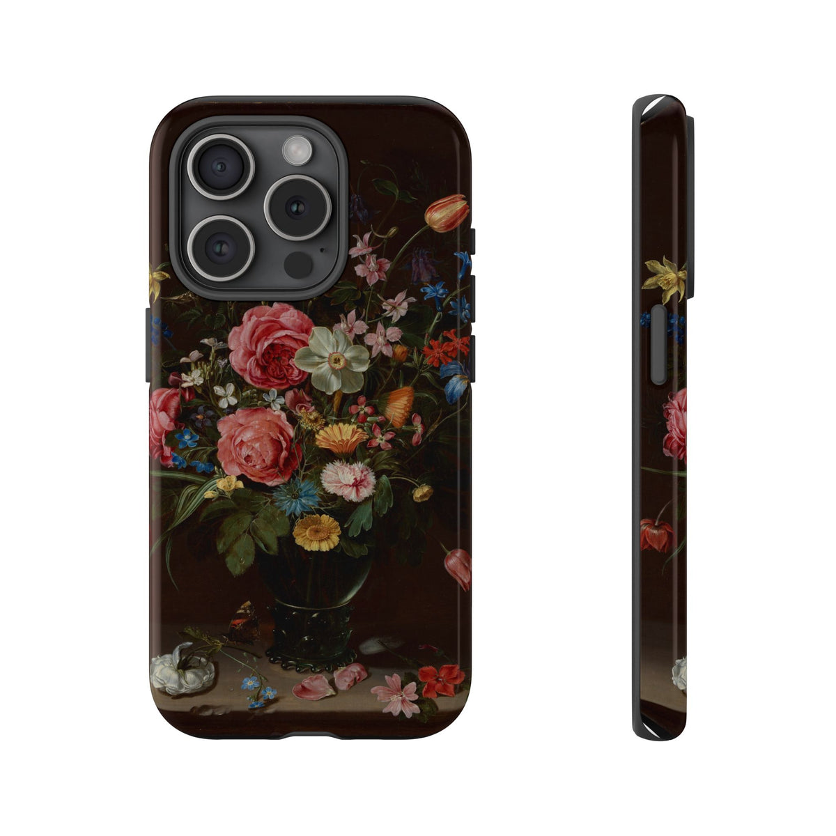 A Bouquet of Flowers by Clara Peeters, ca. 1612 — Phone Case