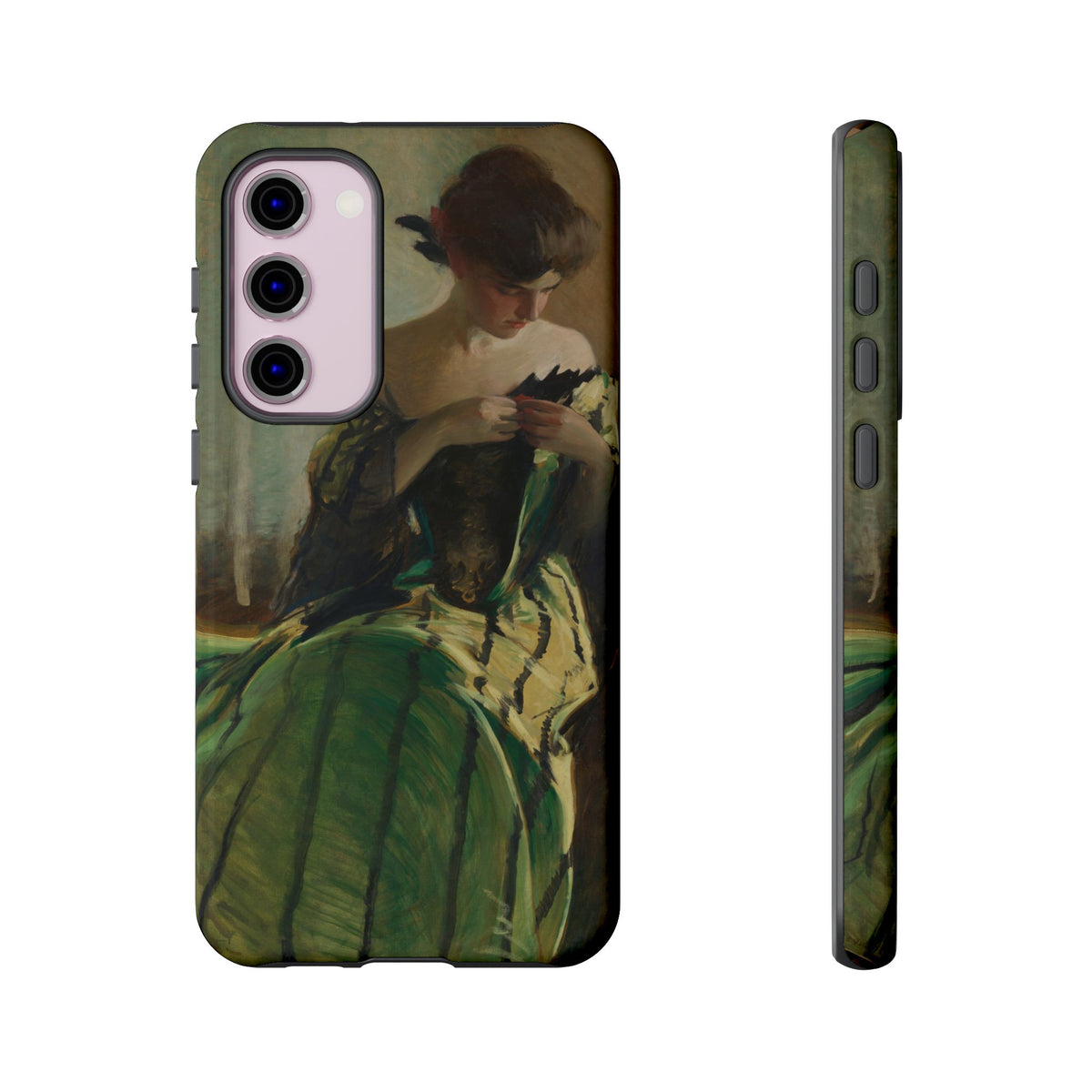 Study in Green and Black by John White Alexander, ca. 1906 — Phone Case