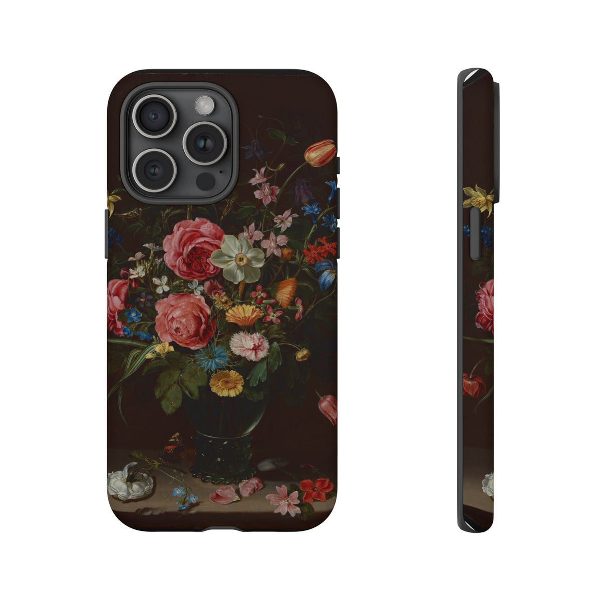 A Bouquet of Flowers by Clara Peeters, ca. 1612 — Phone Case