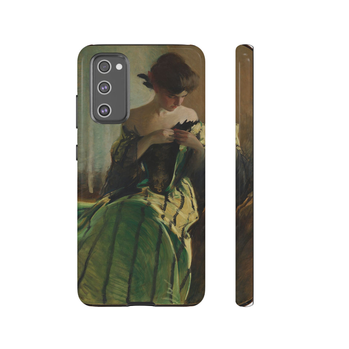 Study in Green and Black by John White Alexander, ca. 1906 — Phone Case