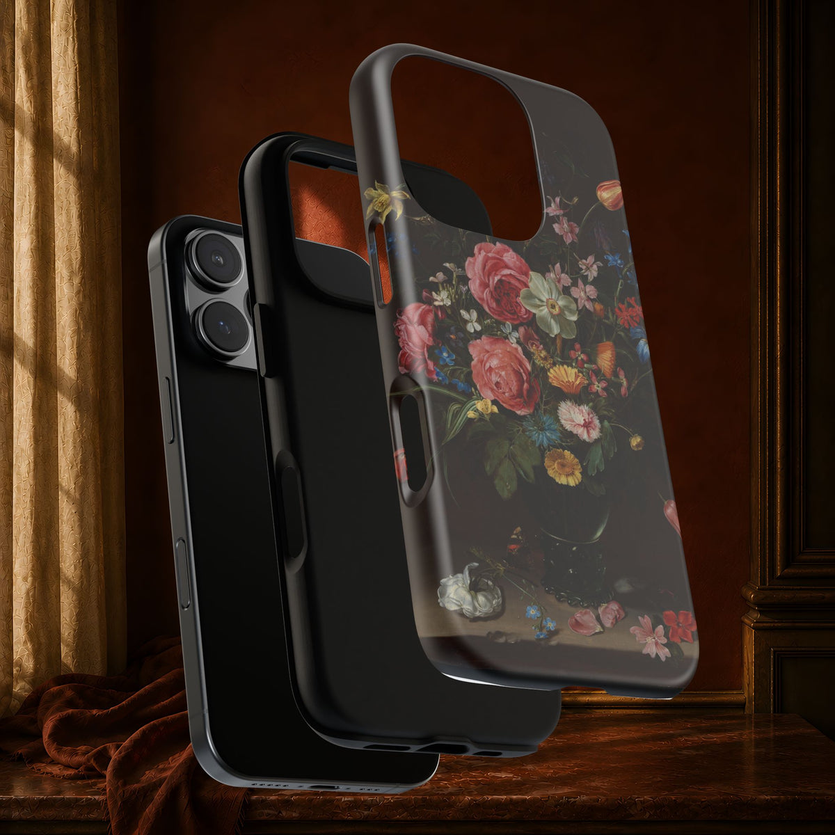 A Bouquet of Flowers by Clara Peeters, ca. 1612 — Phone Case