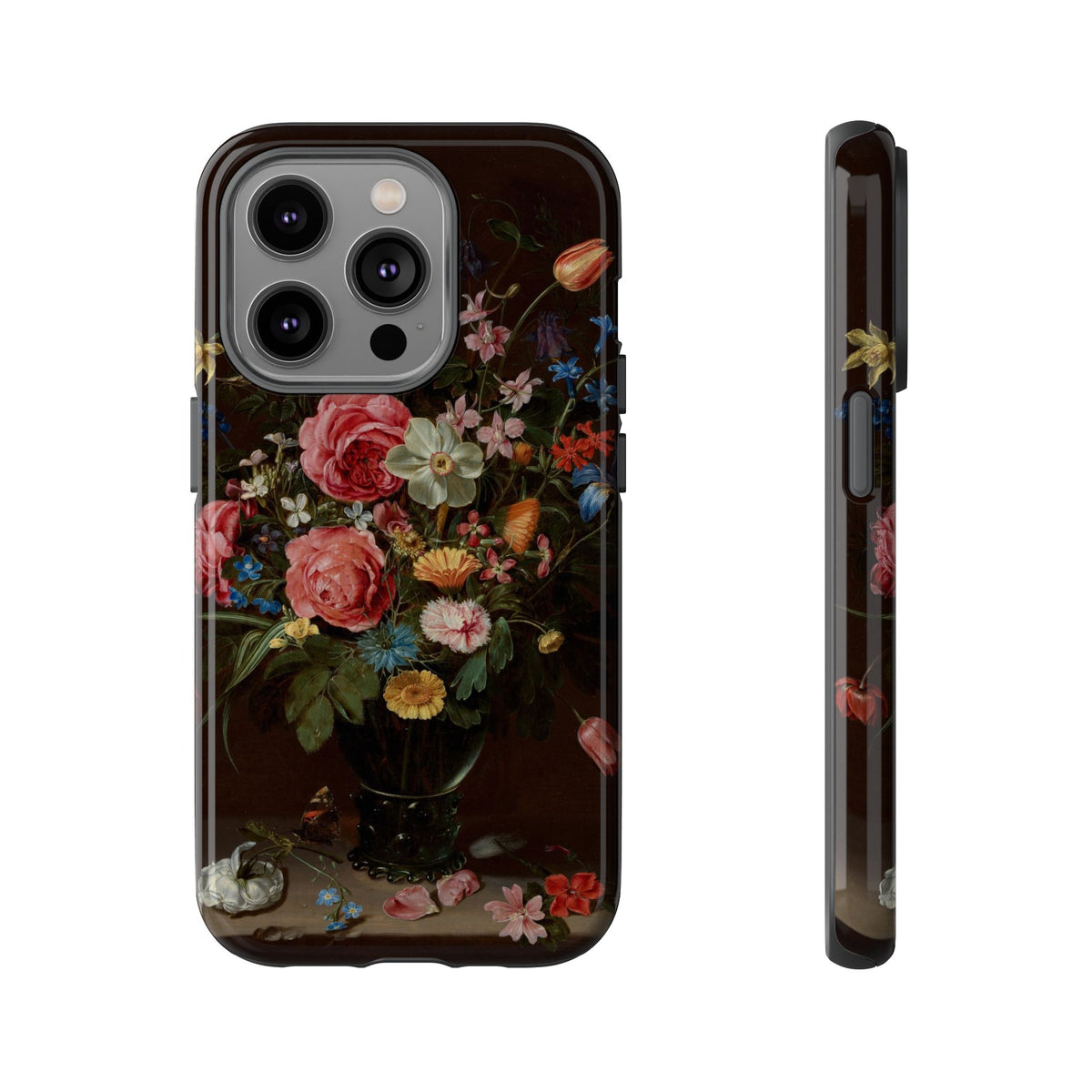 A Bouquet of Flowers by Clara Peeters, ca. 1612 — Phone Case