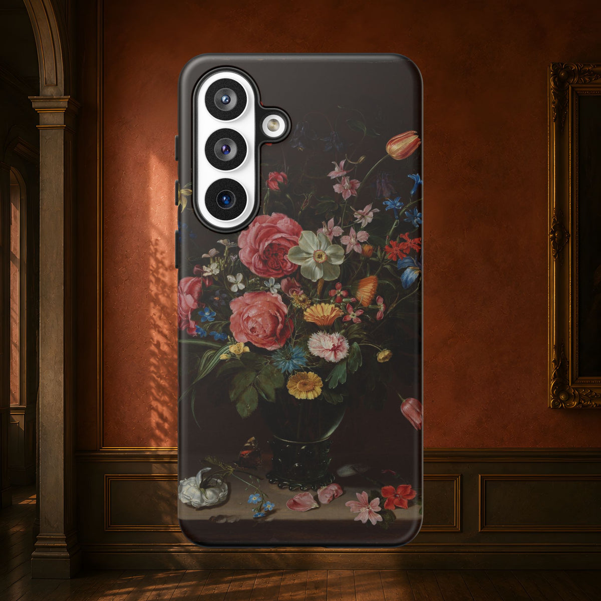 A Bouquet of Flowers by Clara Peeters, ca. 1612 — Phone Case