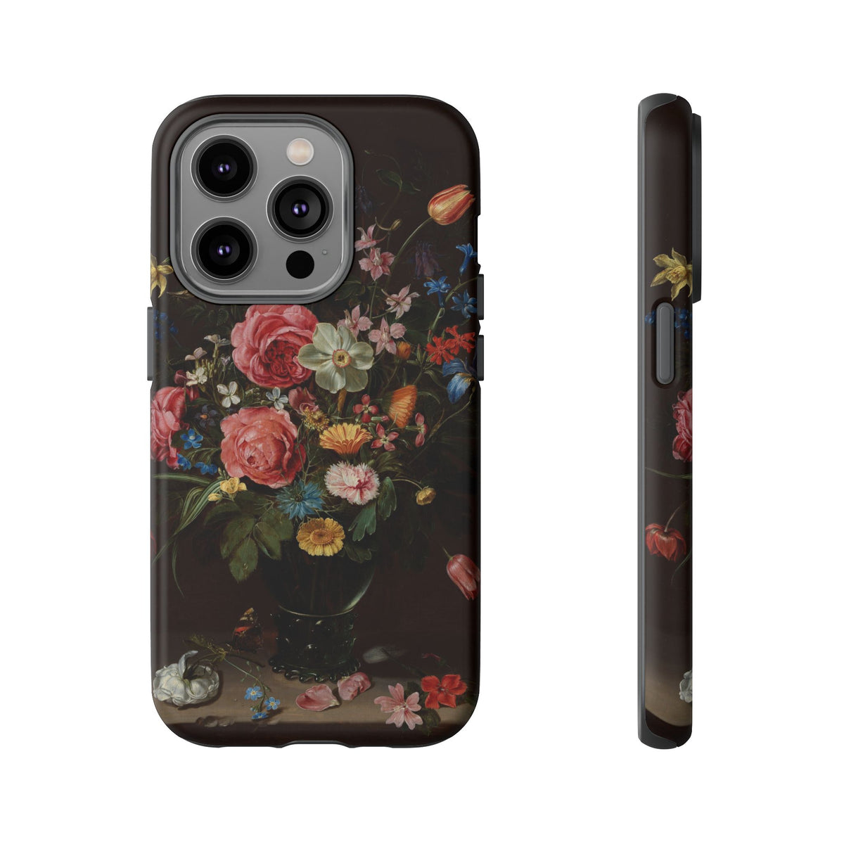 A Bouquet of Flowers by Clara Peeters, ca. 1612 — Phone Case