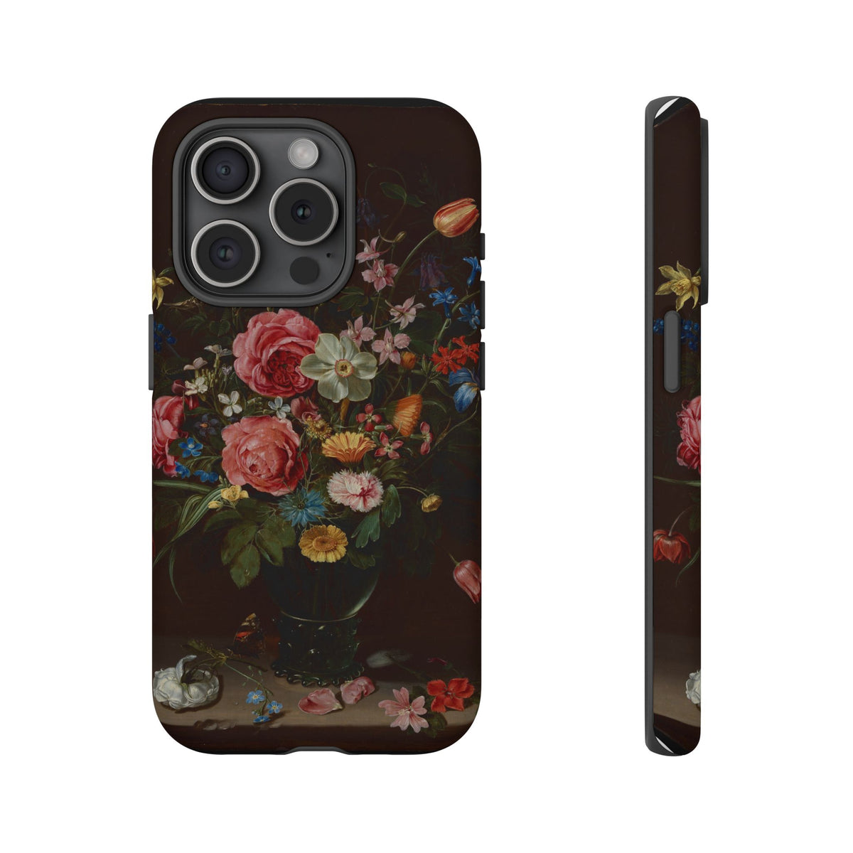 A Bouquet of Flowers by Clara Peeters, ca. 1612 — Phone Case