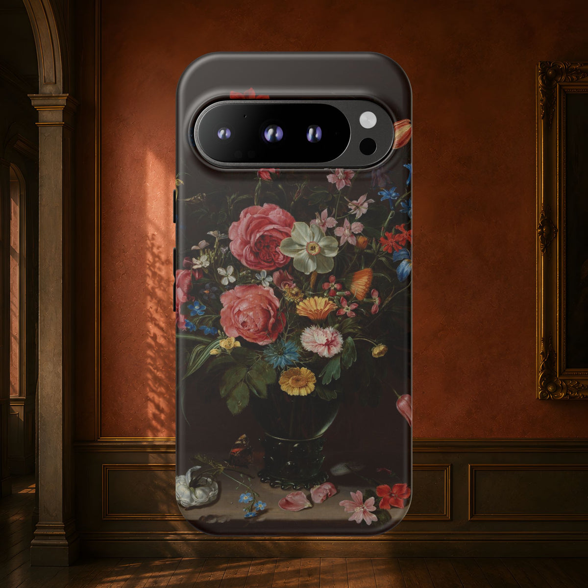 A Bouquet of Flowers by Clara Peeters, ca. 1612 — Phone Case
