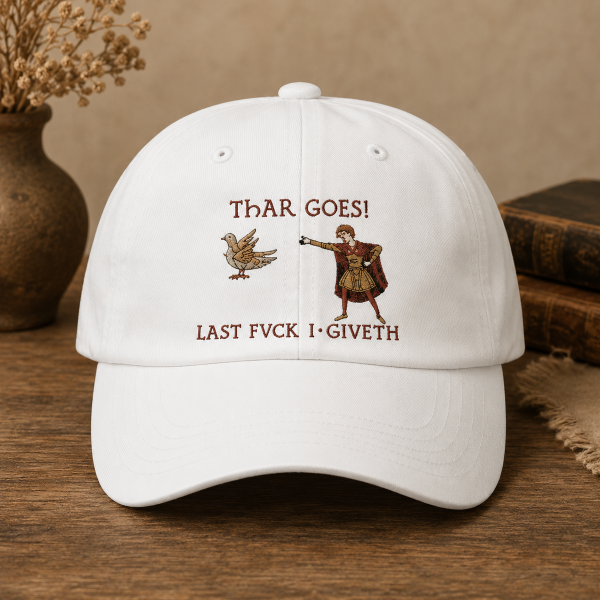 Thar Goes! Last Fvck I Giveth Dad Hat