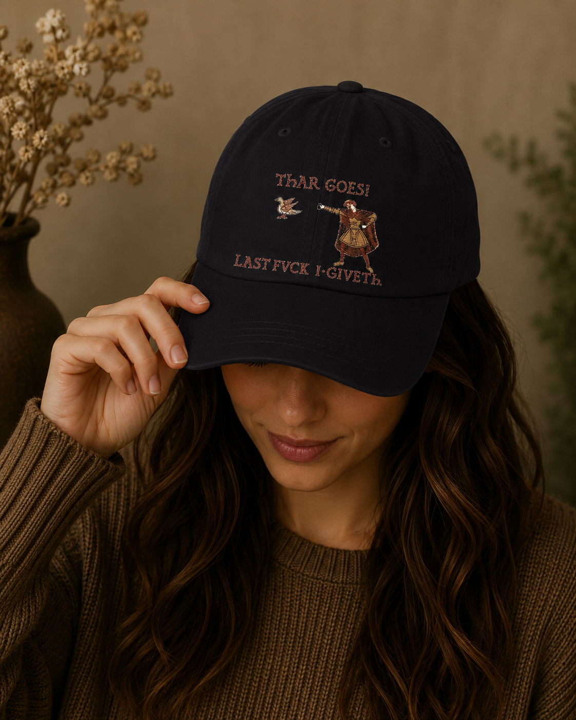 Thar Goes! Last Fvck I Giveth Dad Hat