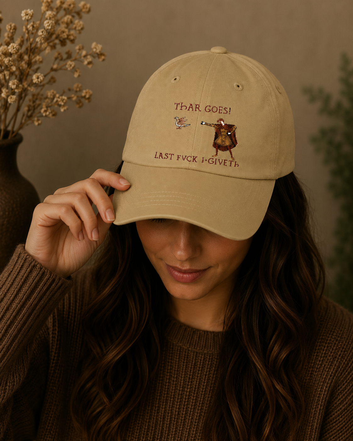 Thar Goes! Last Fvck I Giveth Dad Hat