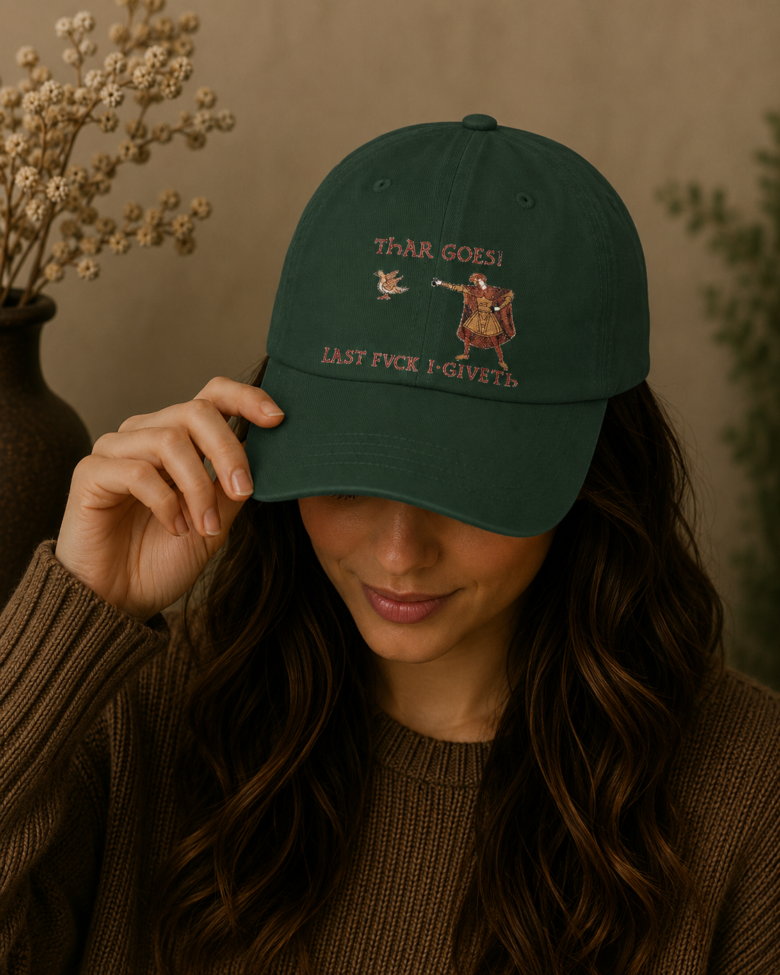 Thar Goes! Last Fvck I Giveth Dad Hat