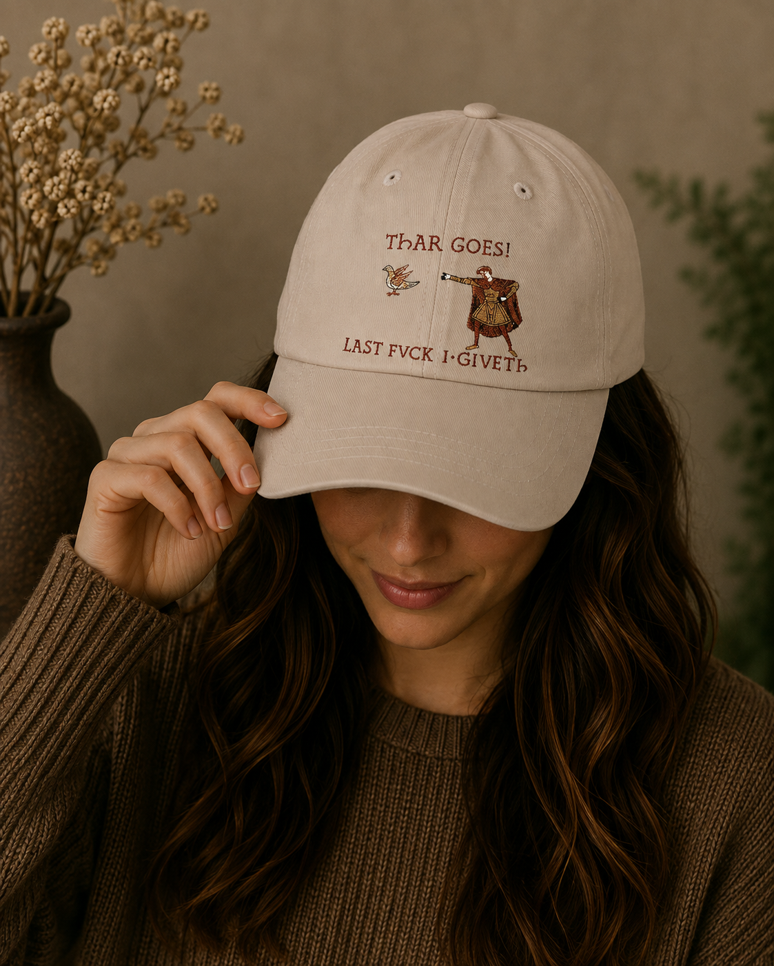 Thar Goes! Last Fvck I Giveth Dad Hat