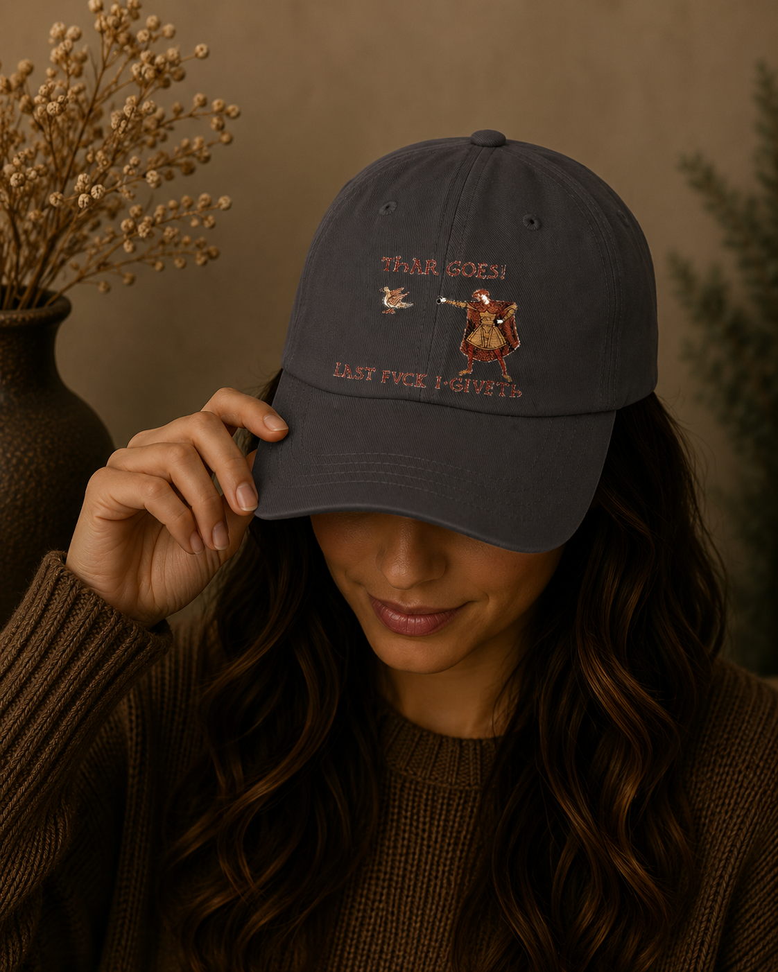 Thar Goes! Last Fvck I Giveth Dad Hat