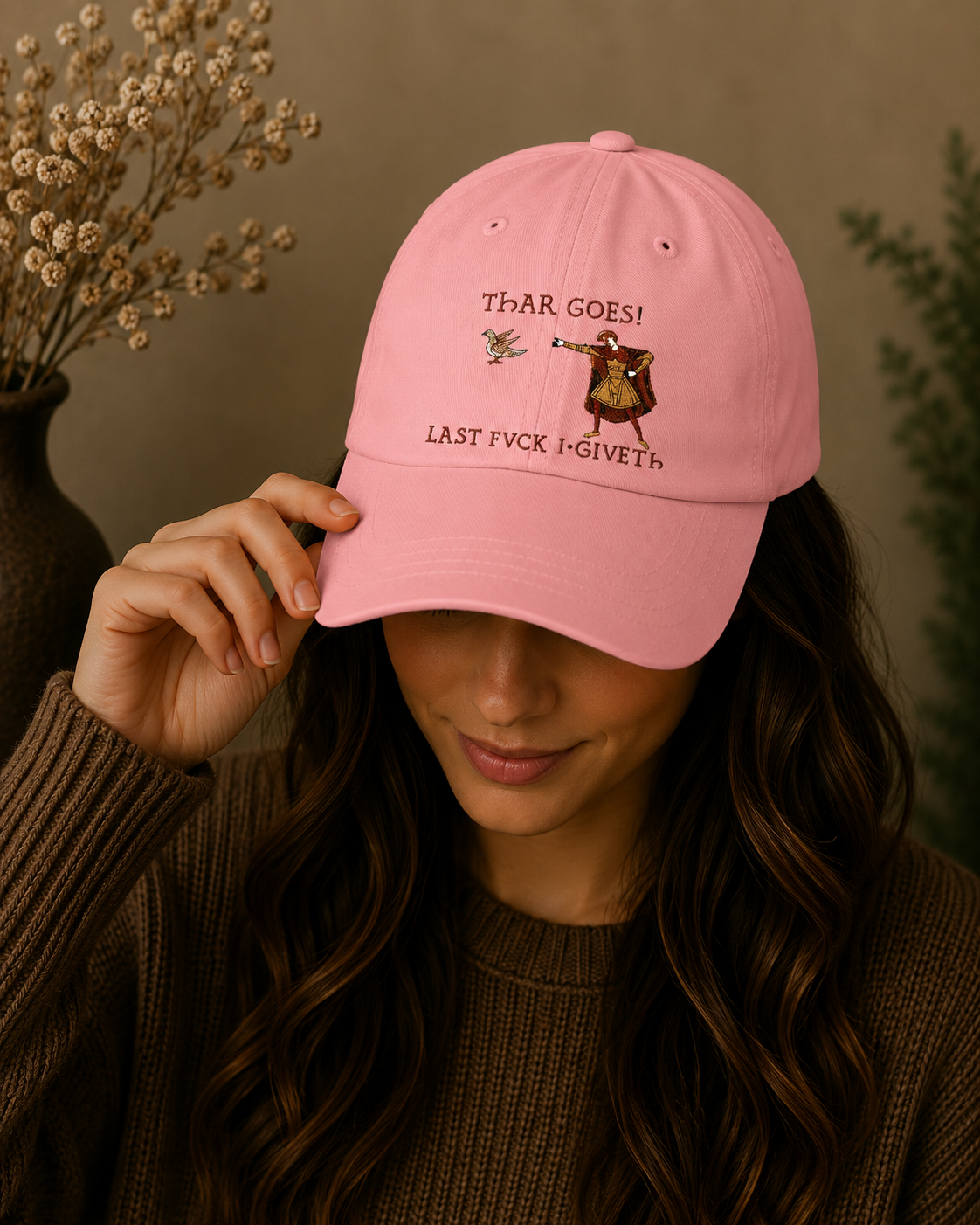 Thar Goes! Last Fvck I Giveth Dad Hat