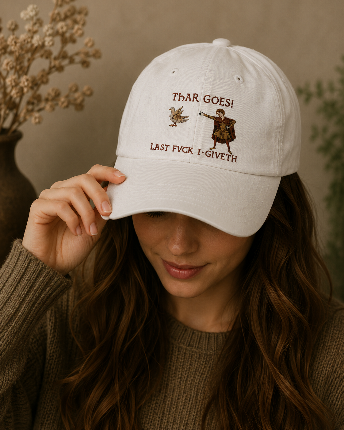 Thar Goes! Last Fvck I Giveth Dad Hat