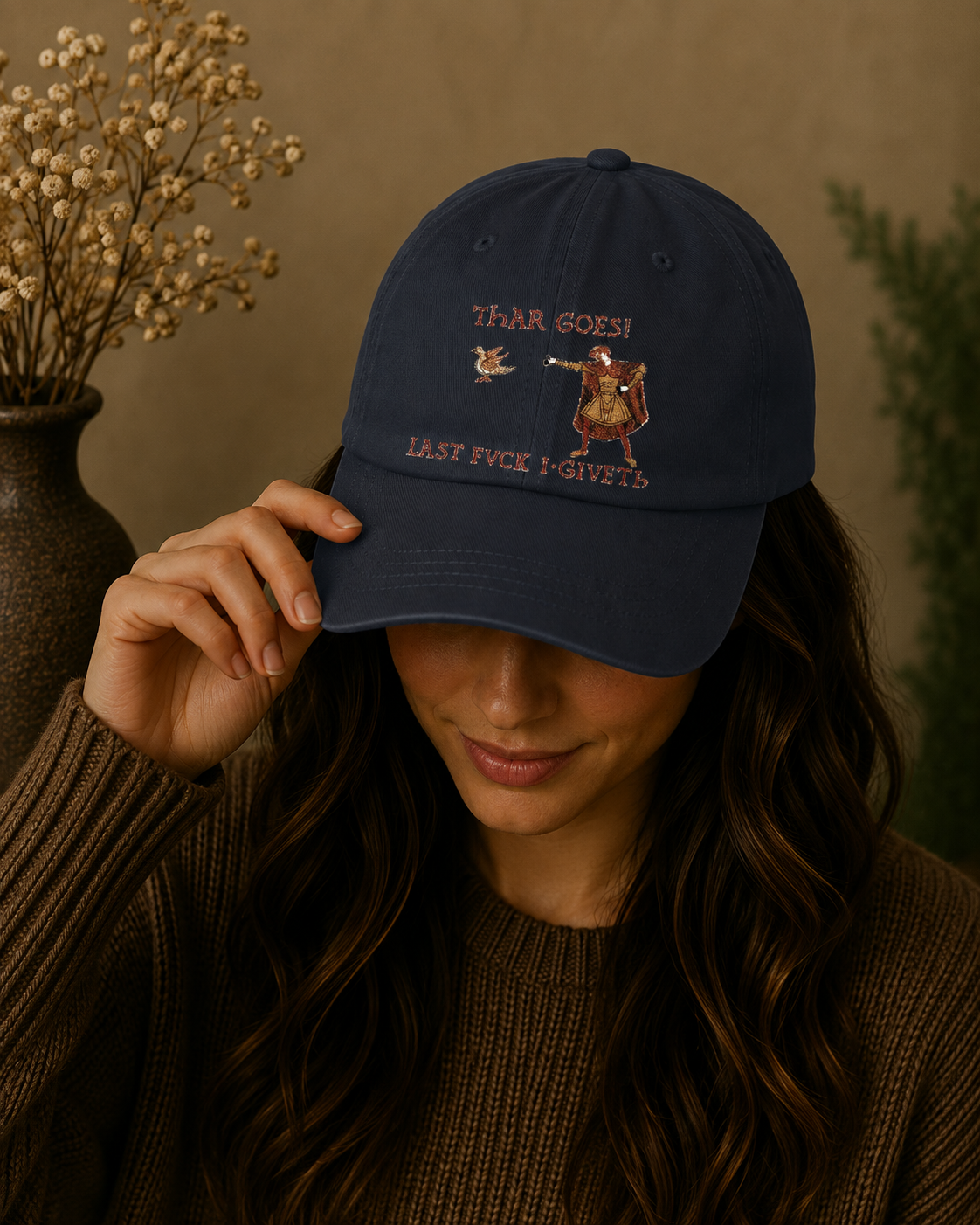 Thar Goes! Last Fvck I Giveth Dad Hat