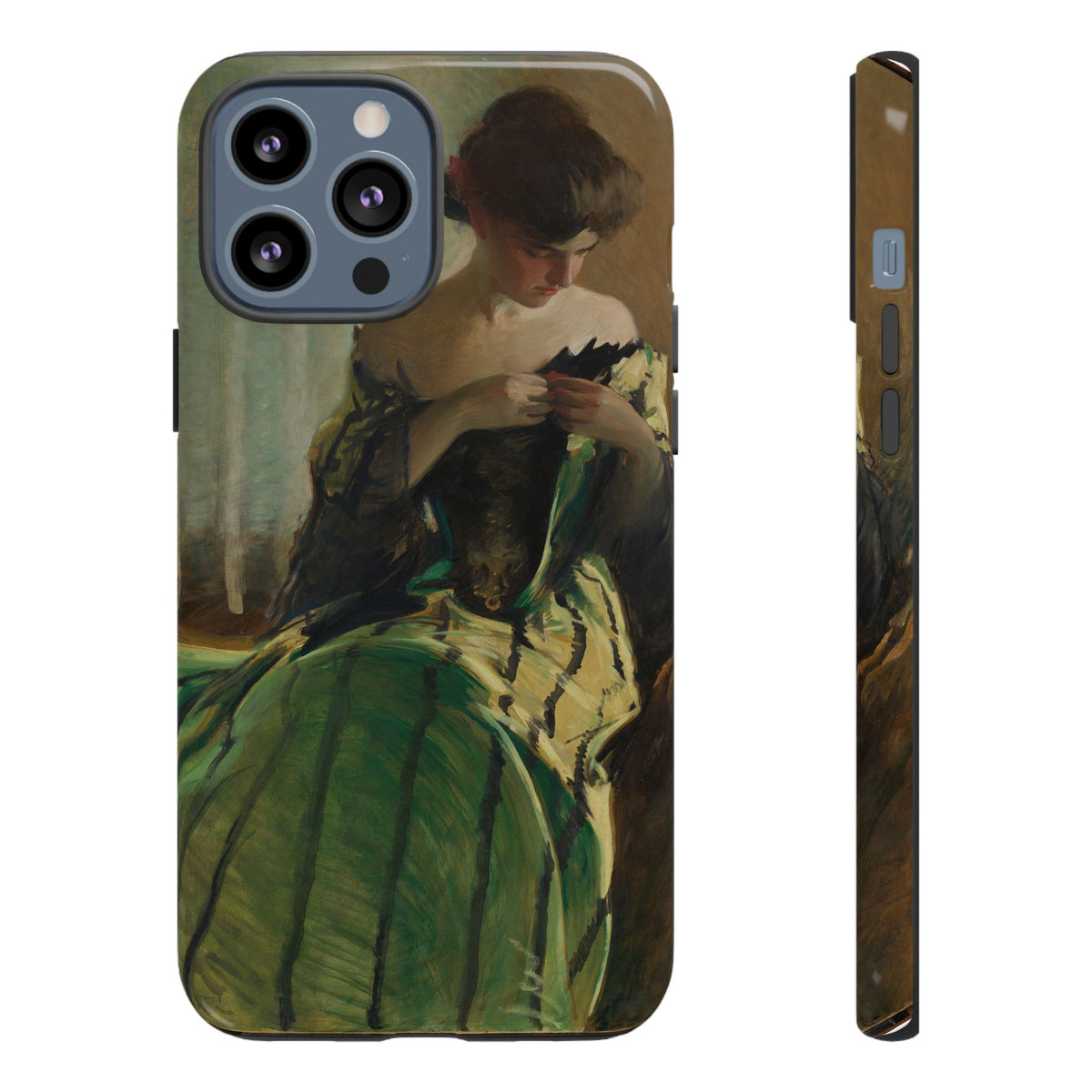 Study in Green and Black by John White Alexander, ca. 1906 — Phone Case