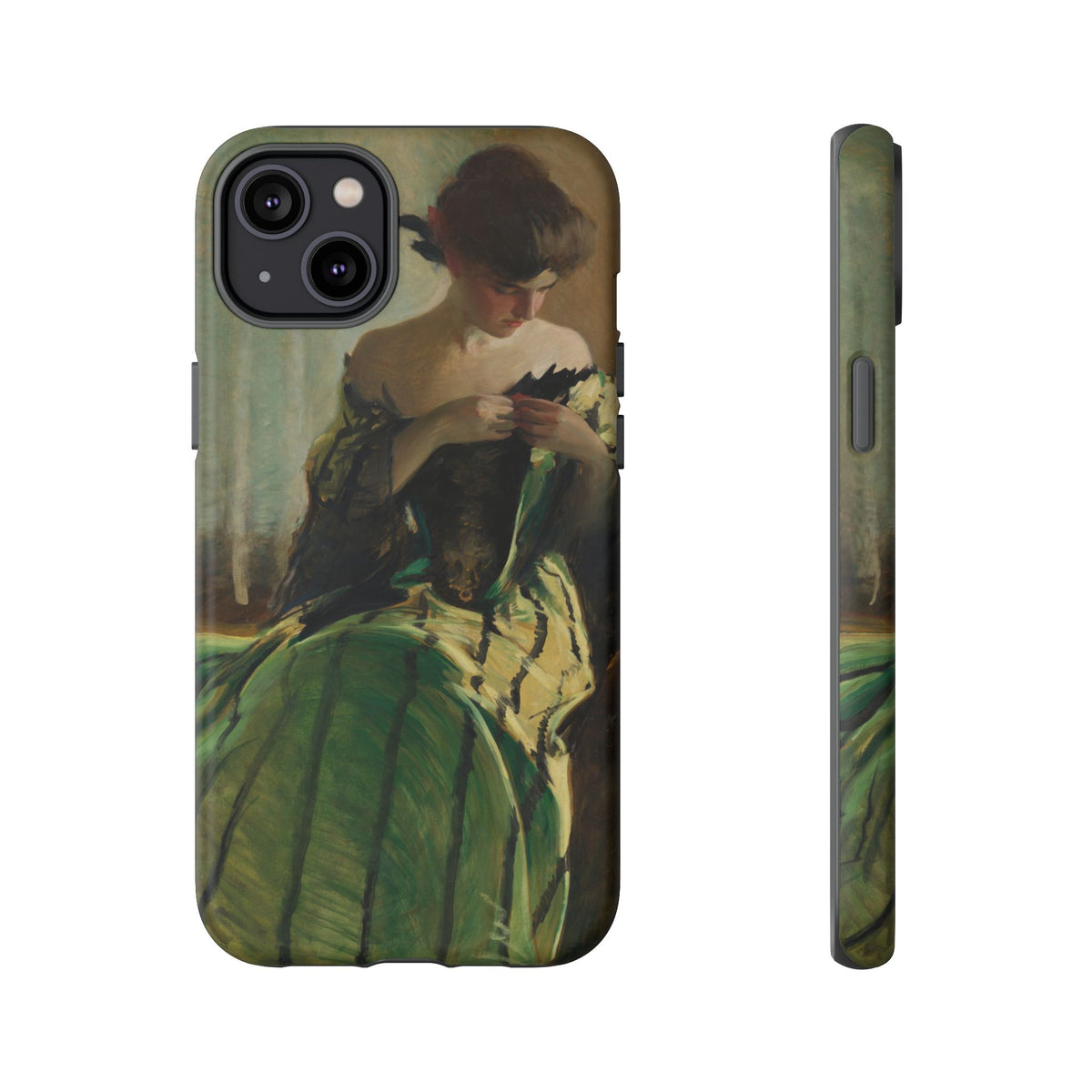 Study in Green and Black by John White Alexander, ca. 1906 — Phone Case