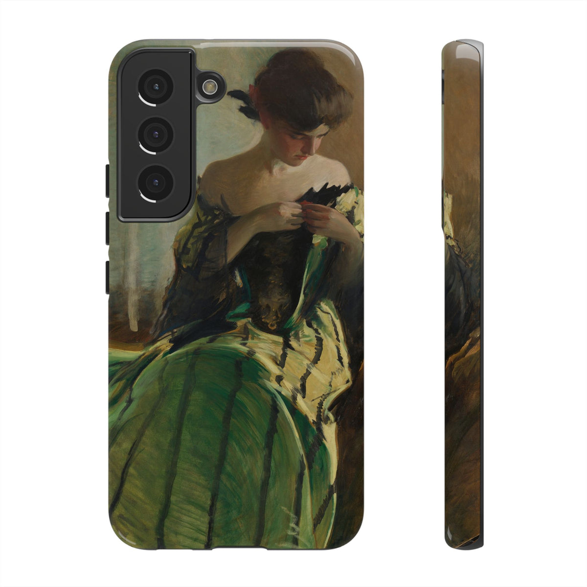 Study in Green and Black by John White Alexander, ca. 1906 — Phone Case