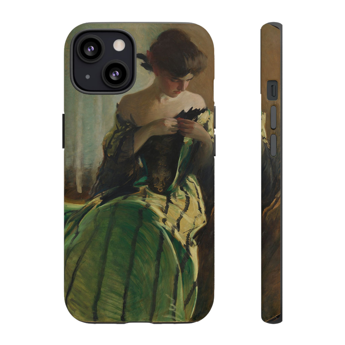Study in Green and Black by John White Alexander, ca. 1906 — Phone Case