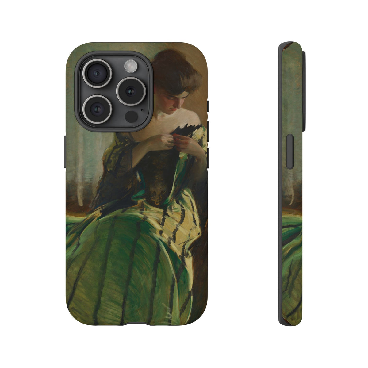 Study in Green and Black by John White Alexander, ca. 1906 — Phone Case