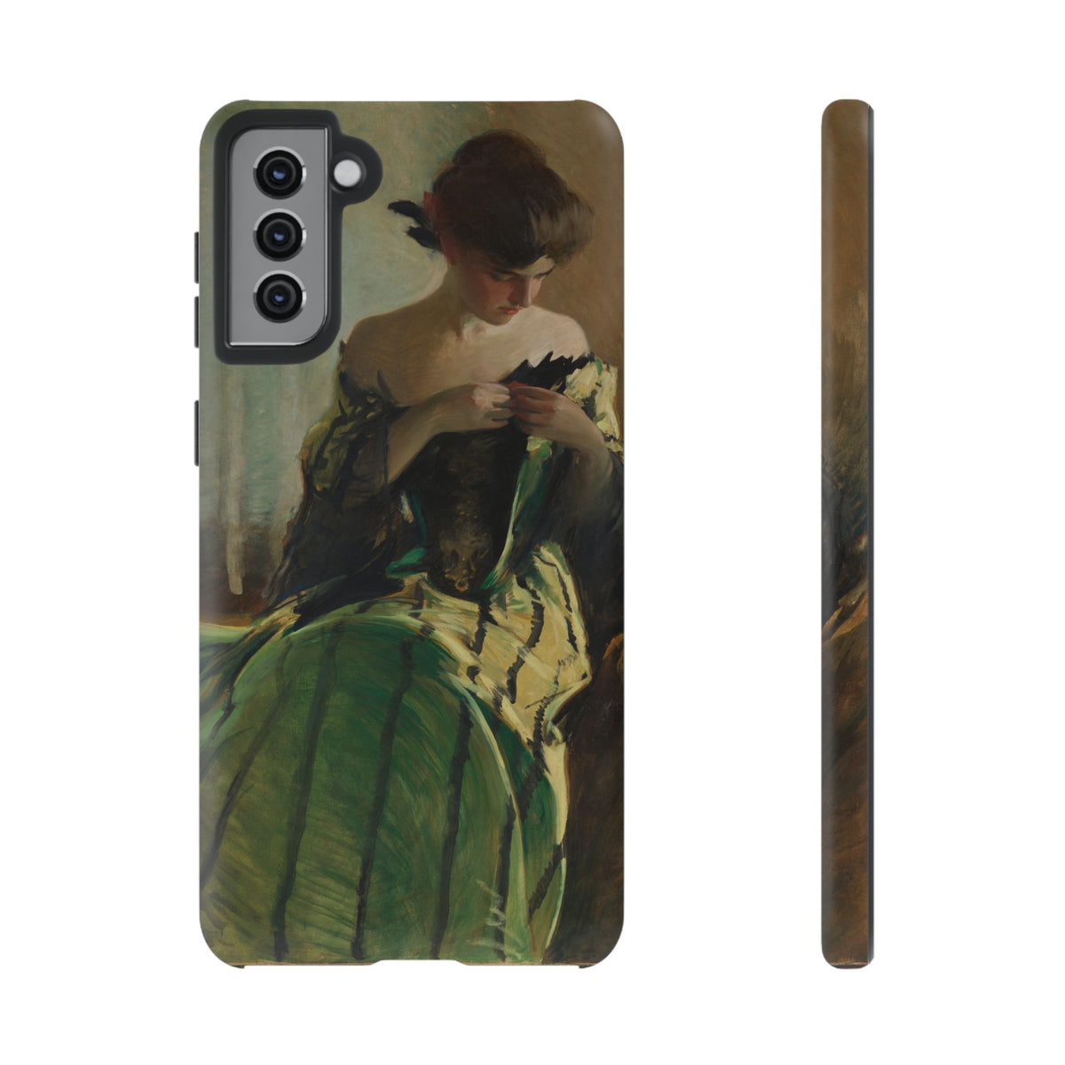 Study in Green and Black by John White Alexander, ca. 1906 — Phone Case