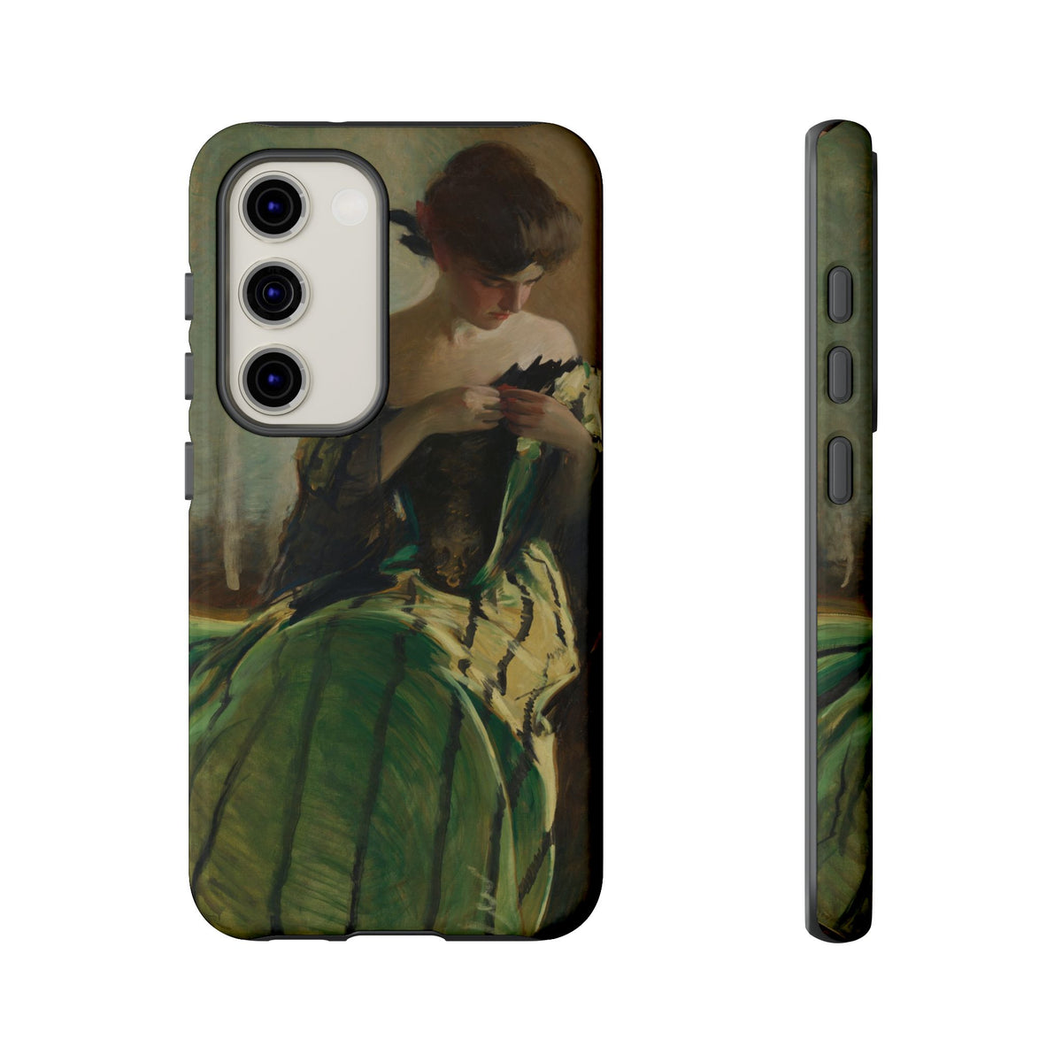 Study in Green and Black by John White Alexander, ca. 1906 — Phone Case
