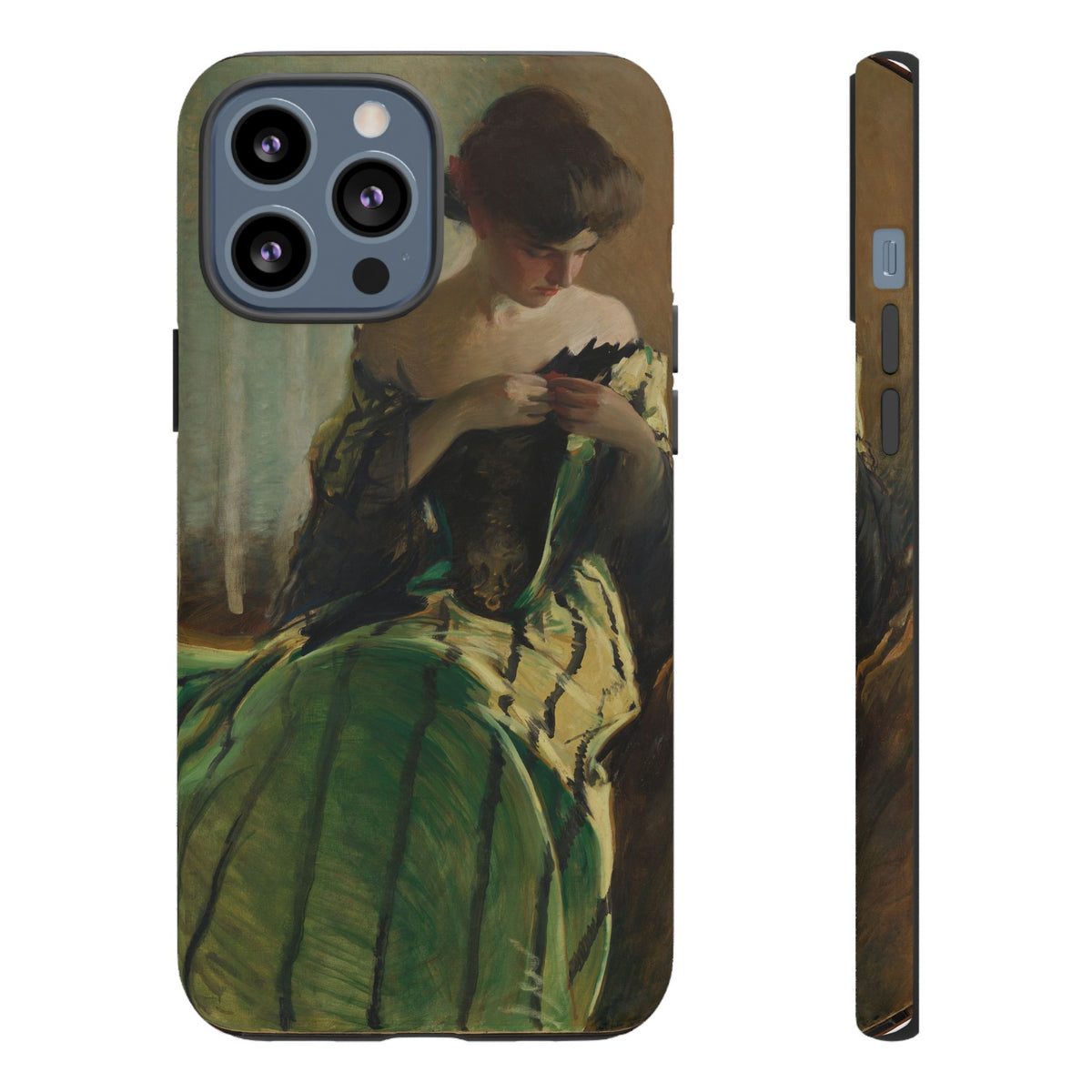 Study in Green and Black by John White Alexander, ca. 1906 — Phone Case