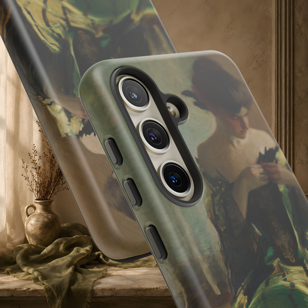 Study in Green and Black by John White Alexander, ca. 1906 — Phone Case