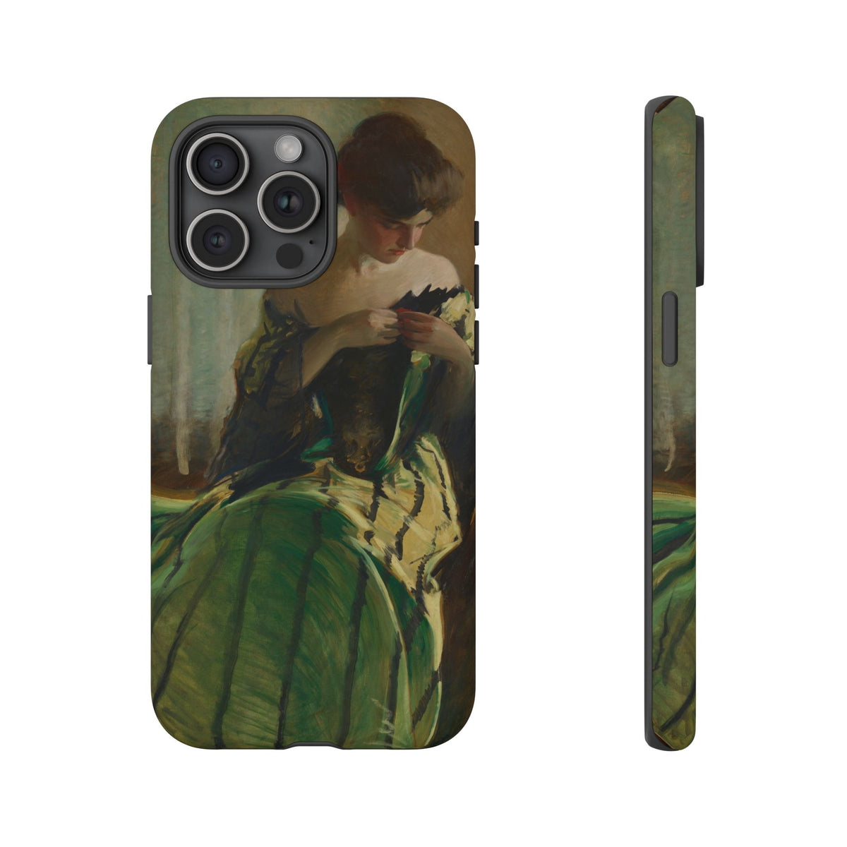 Study in Green and Black by John White Alexander, ca. 1906 — Phone Case