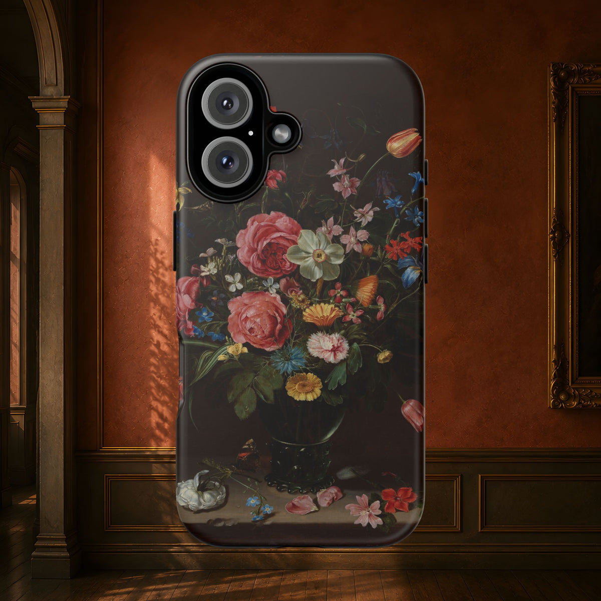 A Bouquet of Flowers by Clara Peeters, ca. 1612 — Phone Case