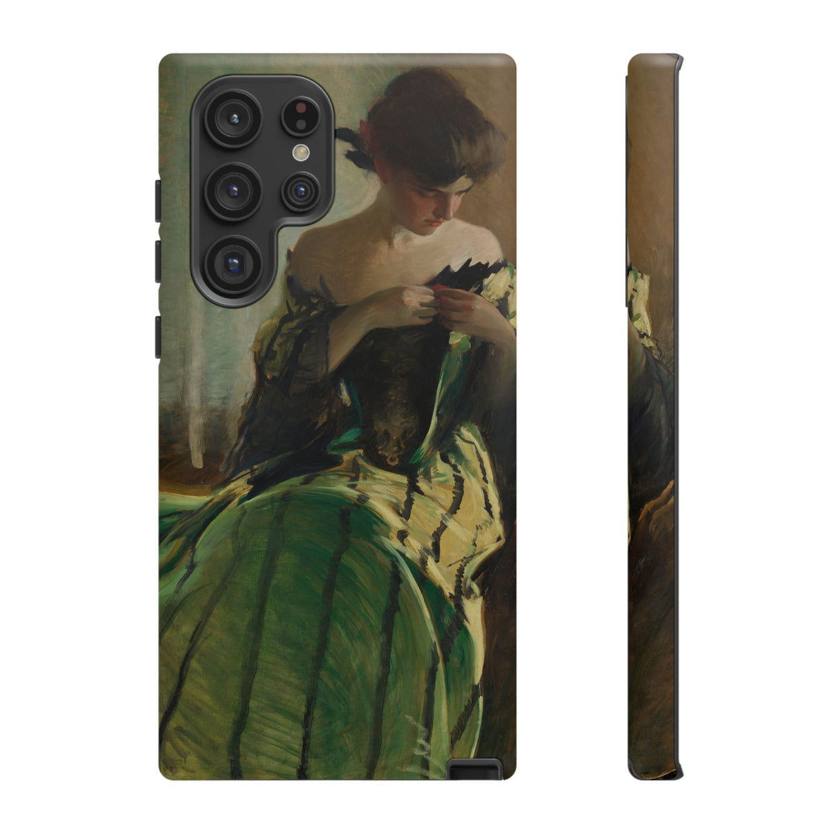 Study in Green and Black by John White Alexander, ca. 1906 — Phone Case