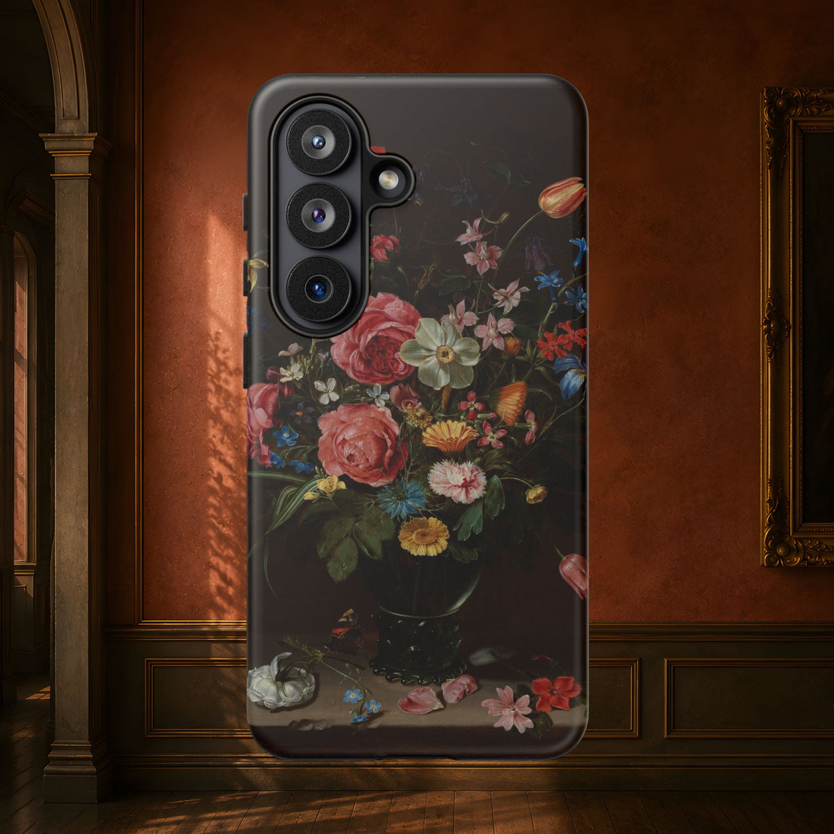 A Bouquet of Flowers by Clara Peeters, ca. 1612 — Phone Case